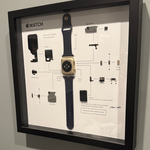 Apple Smartwatch with Navy Band